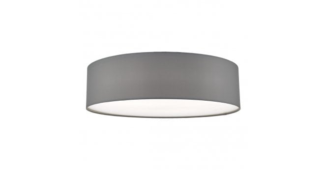 Där Lighting Cierro 4 Light Flush Grey 60cm