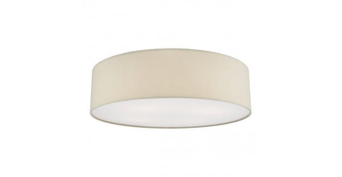 Där Lighting Cierro 4 Light Flush Taupe 60cm