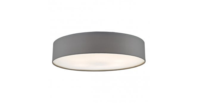 Där Lighting Cierro 6 Light Flush Grey 80cm