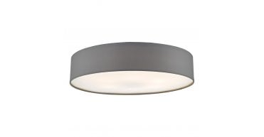 Cierro 6 Light Flush Grey 80cm