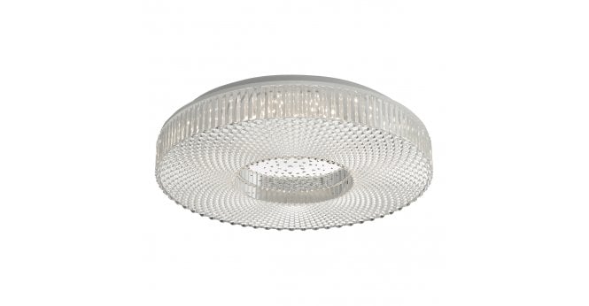 Där Lighting Cimona Flush Acrylic Medium LED