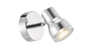 Clint Bathroom Wall Spotlight Polished Chrome IP44