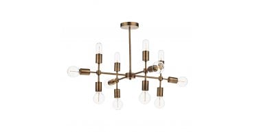 Code 12 Light Pendant Old Gold
