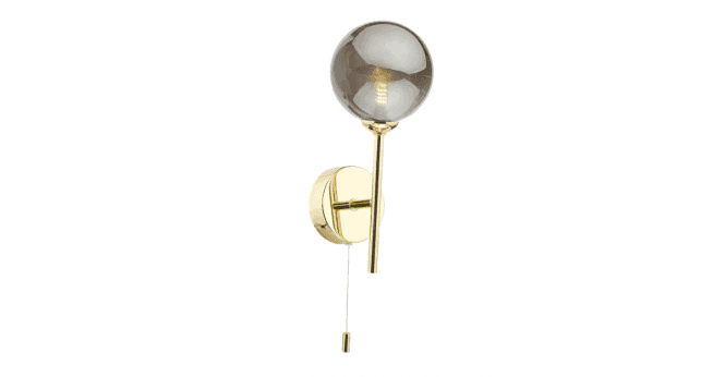 Där Lighting Cohen Wall Light Polished Gold Bracket Only