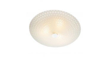 Colby 3 Light Glass Flush