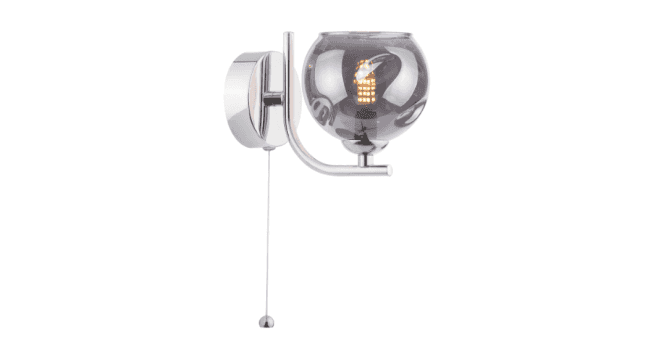 Där Lighting Cradle Wall Light Polished Chrome Bracket Only