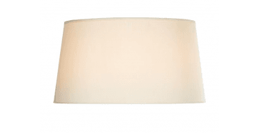 Cyprus Ivory Faux Silk Drum Shade 30cm