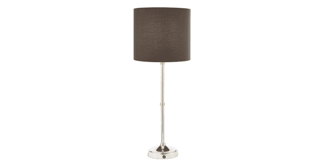 Där Lighting Dahl Rechargeable Table Lamp Polished Nickel Base Only LED