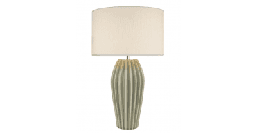 Delta Ivory Cotton Drum Shade 38cm
