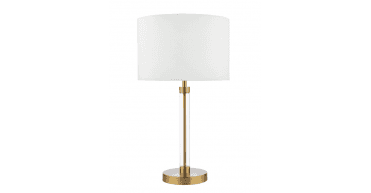 Dolce White Cotton Drum Shade 30cm