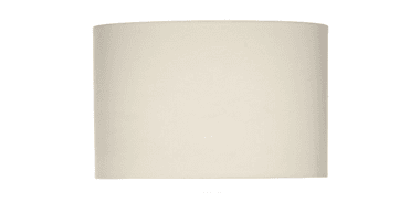 Dunlop Cream Linen Drum Shade 42cm