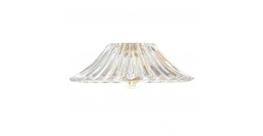 Easy Fit Clear Flared Glass Shade