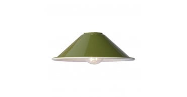 Easy Fit Metal Shade Gloss Green 18Cm