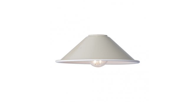 Där Lighting Easy Fit Metal Shade Matt Cashmere/Taupe 18Cm