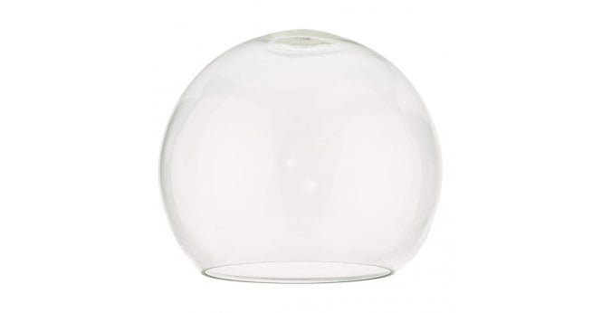 Där Lighting Easy Fit Open Round Glass Shade