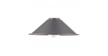 Easy Fit Pewter Metal Shade 18cm