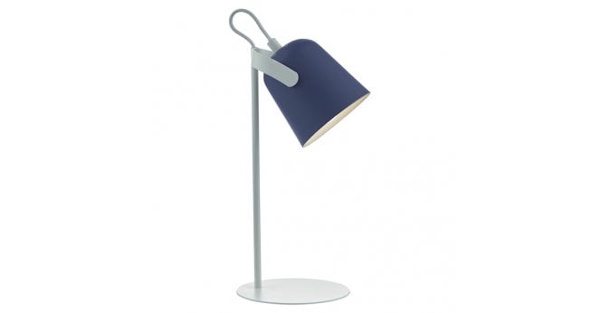 Där Lighting Effie Task Lamp Blue & White