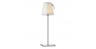 Egor Table Lamp Polished Chrome and Colour Changing LED
