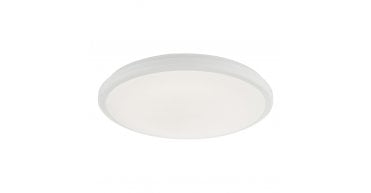 Emmett Bathroom Flush White Acrylic IP44 LED