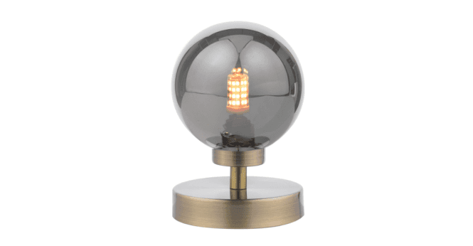Där Lighting Esben Touch Table Lamp Antique Brass Base Only