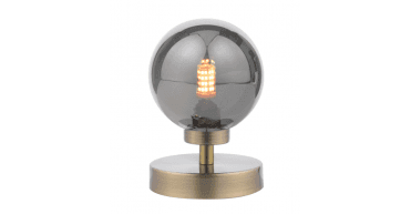 Esben Touch Table Lamp Antique Brass Base Only