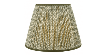 Esther Green Cotton Empire Shade 40cm