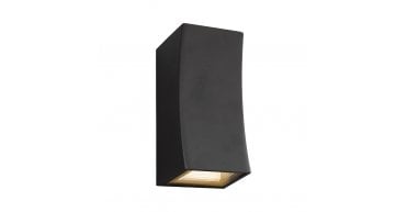 Exeter Outdoor 2 Light Wall Light Dark Grey IP44 LED