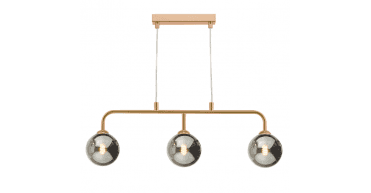 Feya 3 Light Bar Pendant Antique Bronze Fitting Only