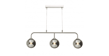 Feya 3 Light Bar Pendant Polished Chrome Frame Only