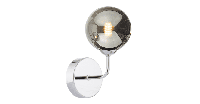 Där Lighting Feya Wall Light Polished Chrome Bracket Only