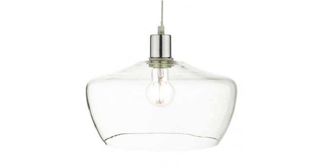 Där Lighting Fidella Easy Fit Clear Glass