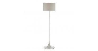 Floor Lamp Grey With Shade