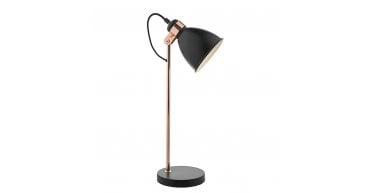 Frederick Task Lamp Black & Copper