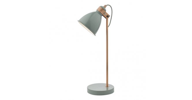 Där Lighting Frederick Task Lamp Grey & Copper