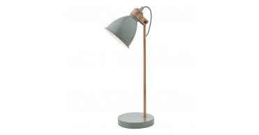 Frederick Task Lamp Grey & Copper