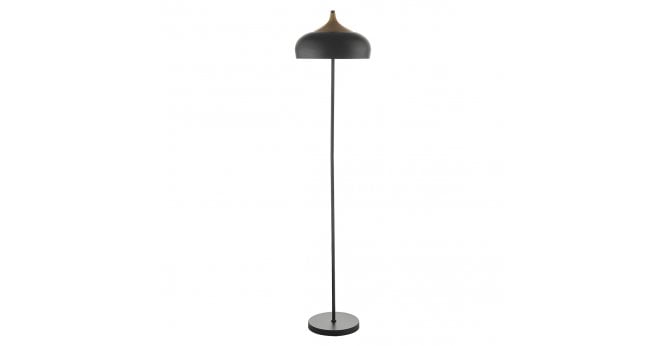 Där Lighting Gaucho 2 Light Floor Lamp Black