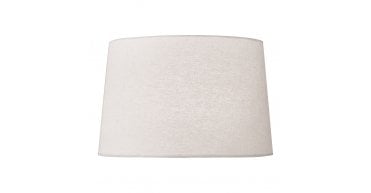 Griffith Grey Linen Tapered Drum Shade 30cm