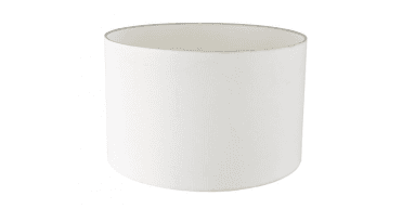 Havanna White Linen Drum Shade 46cm