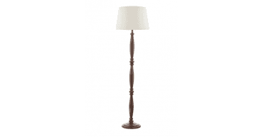 Hayward Floor Lamp Wood Effect With Shade