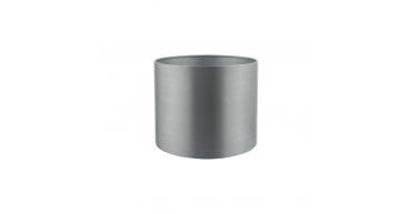 Hilda Grey Faux Silk Drum Shade 12cm