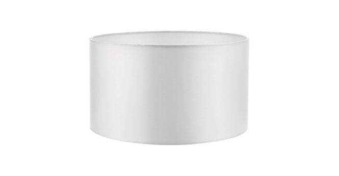 Där Lighting Hilda Ivory Faux Silk Drum Shade 30cm