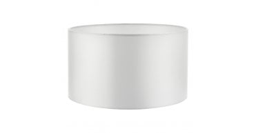Hilda Ivory Faux Silk Drum Shade 30cm