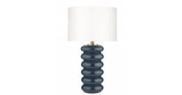 Hinton White Faux Silk Drum Shade 38.5cm