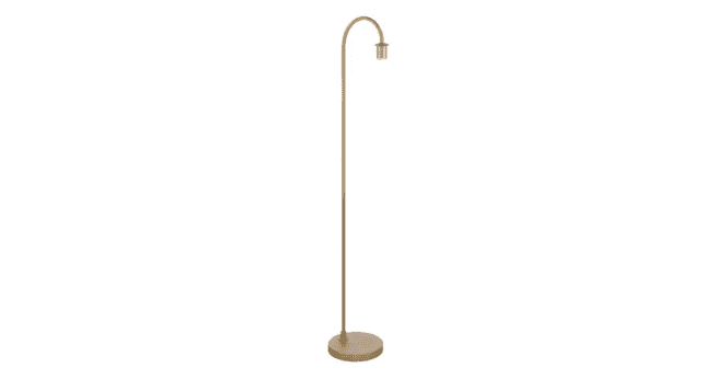 Där Lighting Idra Floor Lamp Aged Bronze Base Only