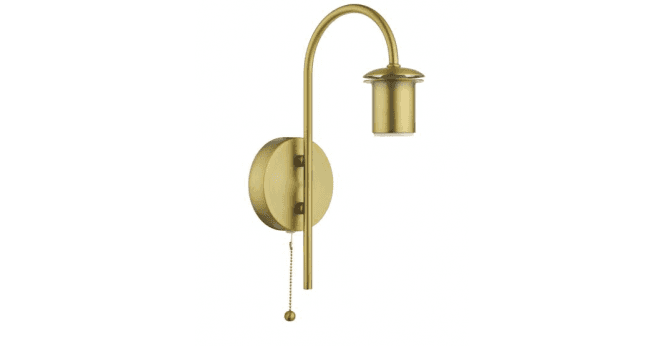 Där Lighting Idra Wall Light Aged Bronze Bracket Only