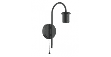 Idra Wall Light Satin Black Bracket Only