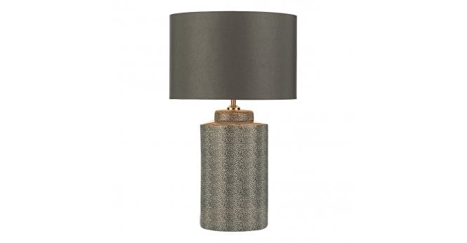 Där Lighting Igor Table Lamp Grey Shagreen