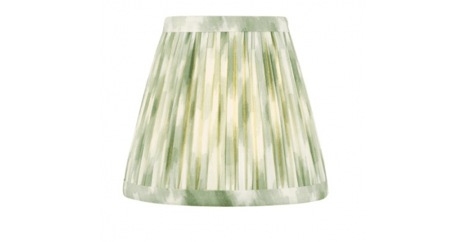 Där Lighting Ikat Green Cotton Empire Shade 15cm