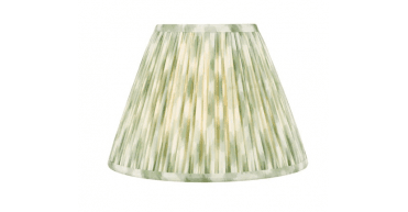 Ikat Green Cotton Empire Shade 30cm