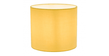 Ilona Yellow Cotton Drum Shade 18cm